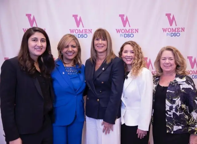 Dee Fischer alongside other attendees at the 2023 Women in DSO event